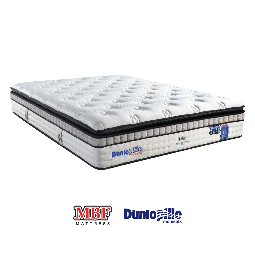 Dunlopillo Evita - CoolSilk 2.0 Nano-G Fabric mattress, view 2 of 3
