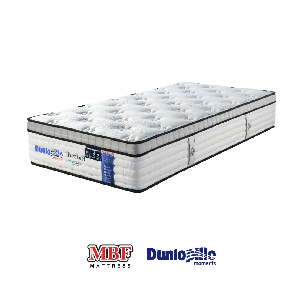Dunlopillo Pure Cool - CoolSilk 2.0 Nano-G Fabric mattress, view 2 of 3