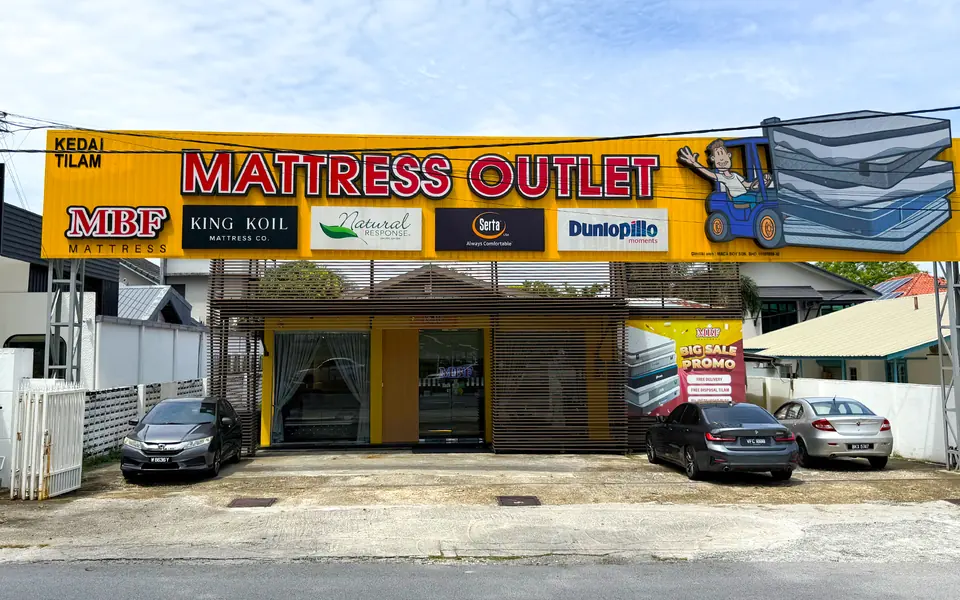 MBF Mattress P.J showroom shopfront, 46200 Petaling Jaya, Selangor