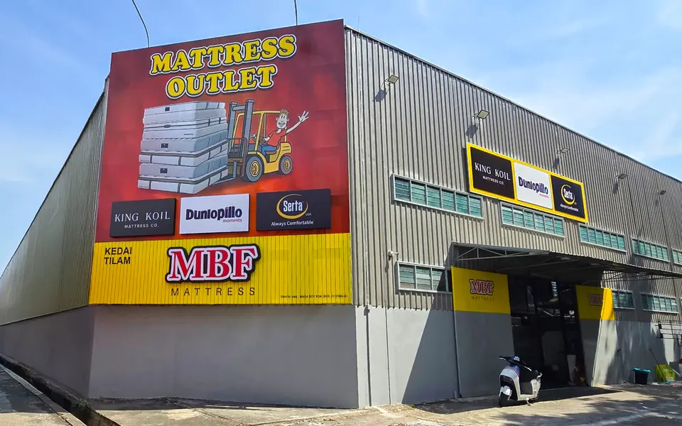 MBF Mattress Puchong showroom shopfront, 47140 Puchong, Selangor