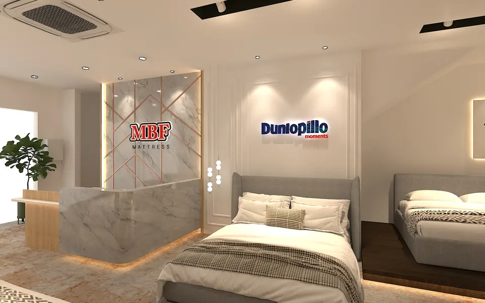 MBF Mattress Seremban 2 showroom shopfront, 70300 Seremban, Negeri Sembilan