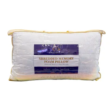 First Knight Shredded Memory Foam Pillow
