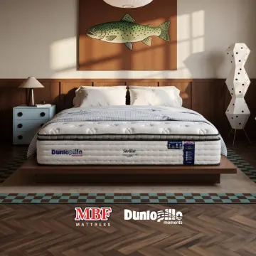 Dunlopillo Stellar - CoolSilk 2.0 Nano-G Fabric mattress